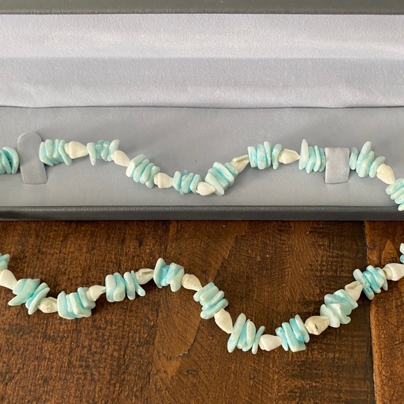 NEW Larimar artist hand-crafted stone necklace - Picture 4 of 7